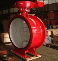 The metal head butterfly valve